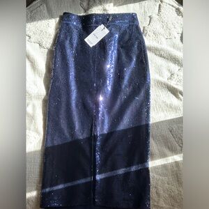 Reiss sequin skirt